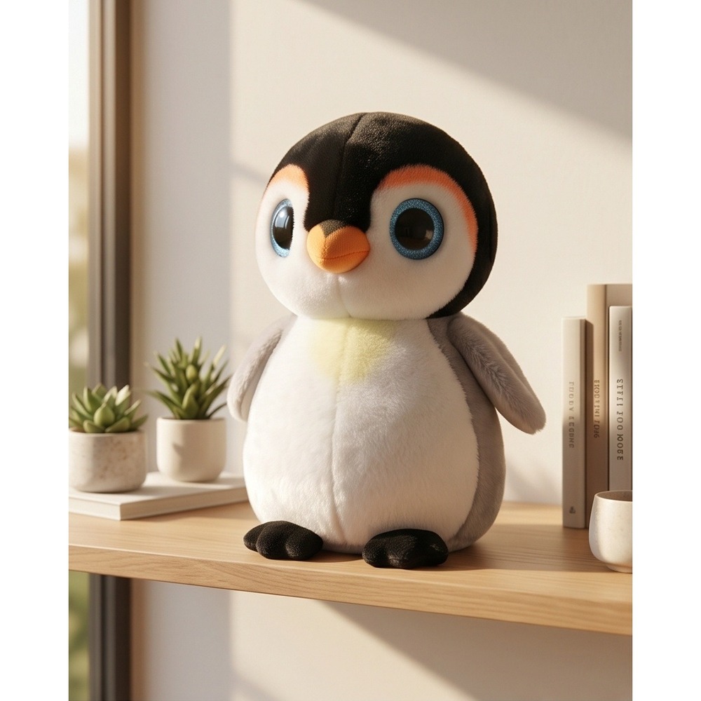 Ty Beanie Boos Pongo Penguin Plush 12 Inch Fantasy Stuffed Animal 2018